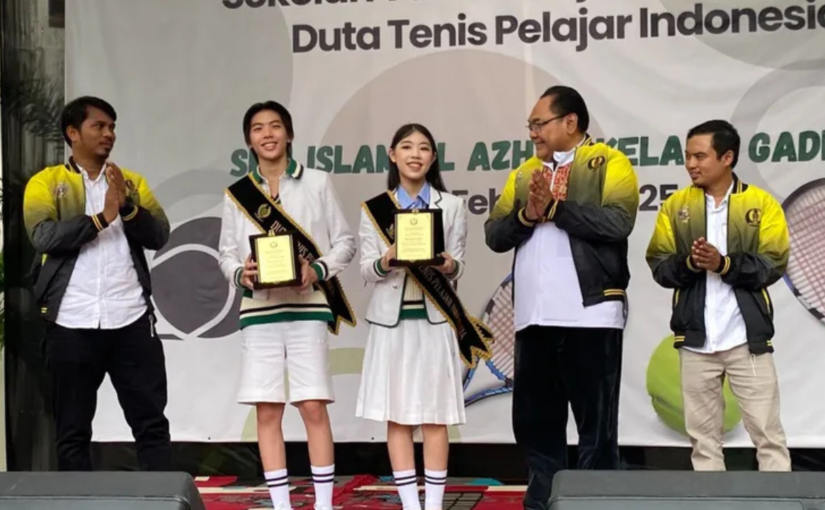 Peraih Medali Internasional Mischka & Devon Dilantik Jadi Duta Tenis Pelajar Indonesia